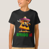 The 3 Three Amigos Cinco De Mayo Amigo #1 Group Ma Tシャツ (正面)