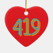 The 419 - Toledo, Ohio セラミックオーナメント (裏面)