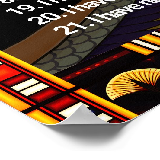 The 42 Law Of Maat - Negative Confessions Poster ポスター (角)