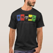 The 5 cycling monuments tシャツ (正面)