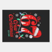 The 67 Christmas Crew Edition Six Seven Brainrot ラッピングペーパーシート (正面)