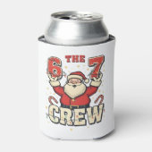 The 6 7 Crew Funny Santa Christmas Meme 缶クーラー (缶正面)