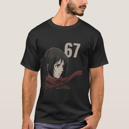 The 6–7 Titan: Echoes of Attack on Titan Tシャツ (正面)