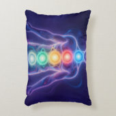  The 7 Chakras アクセントクッション (正面(垂直))