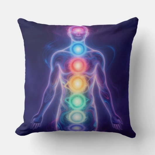  The 7 Chakras クッション (正面)