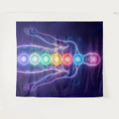  The 7 Chakras タペストリー (正面(横))