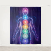 The 7 Chakras タペストリー (正面)