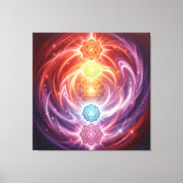 The 7 Chakras´10 キャンバスプリント