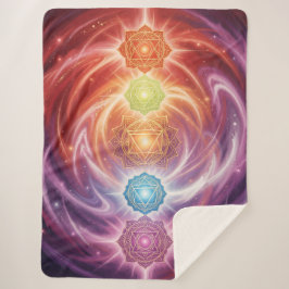 The 7 Chakras´10 シェルパブランケット