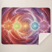 The 7 Chakras´10 シェルパブランケット (正面(横))