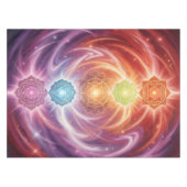 The 7 Chakras´10 テーブルクロス (正面(横))