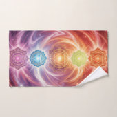 The 7 Chakras´10 バスタオルセット (ハンドタオル)