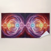 The 7 Chakras´10 ビーチタオル (正面)