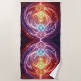 The 7 Chakras´10 ビーチタオル