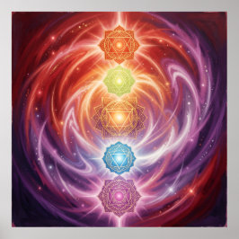 The 7 Chakras´10 ポスター