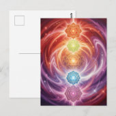 The 7 Chakras´10 ポストカード (正面/裏面)
