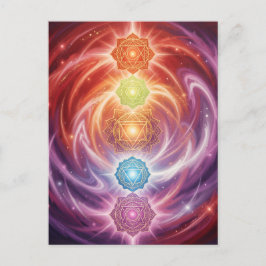 The 7 Chakras´10 ポストカード