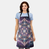 The 7 Chakras´11 エプロン (着用した状態)