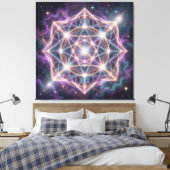 The 7 Chakras´11 キャンバスプリント (インサイチュ (寝室))