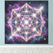 The 7 Chakras´11 キャンバスプリント (インサイチュ (ウッドフロア))