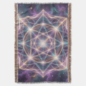 The 7 Chakras´11 スローブランケット (正面縦)