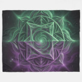 The 7 Chakras´1 フリースブランケット (正面(横))