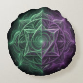 The 7 Chakras´1 ラウンドクッション (裏面)