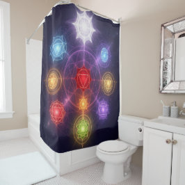 The 7 Chakras´3 シャワーカーテン