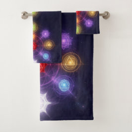 The 7 Chakras´3 バスタオルセット