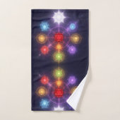 The 7 Chakras´3 バスタオルセット (ハンドタオル)