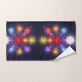 The 7 Chakras´3 バスタオルセット (ハンドタオル)