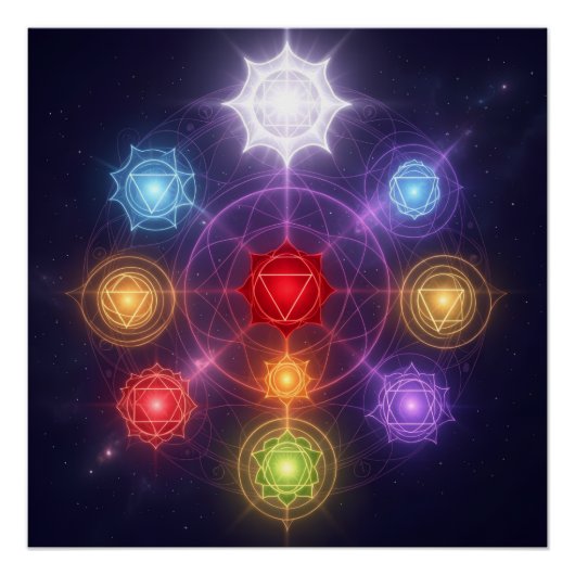 The 7 Chakras´3 ポスター (正面)