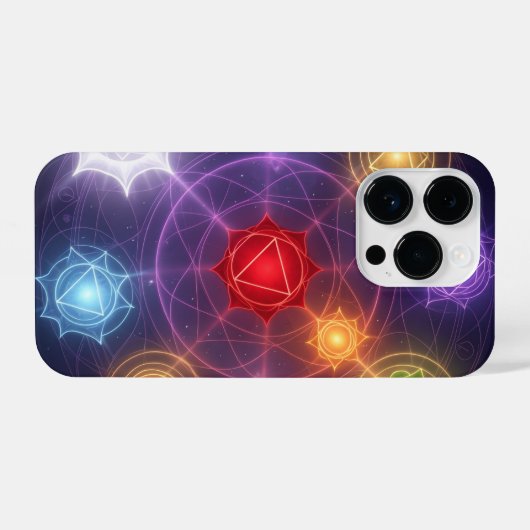 The 7 Chakras´3 iPhoneケース (裏面横)