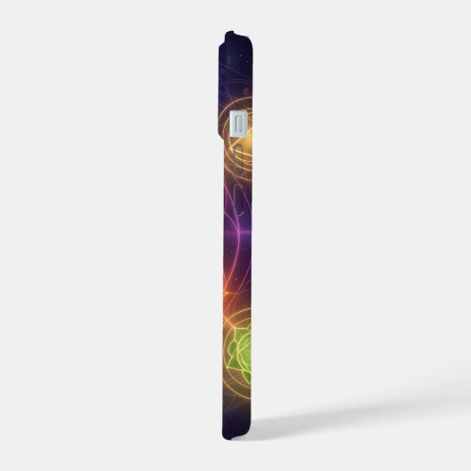 The 7 Chakras´3 iPhone 15ケース (左側面)