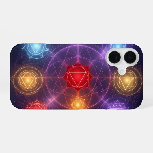 The 7 Chakras´3 iPhone 16ケース (裏面横)