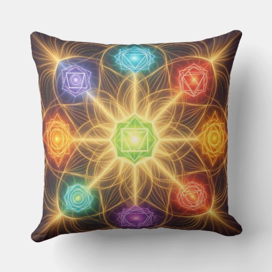 The 7 Chakras´4 クッション (裏面)