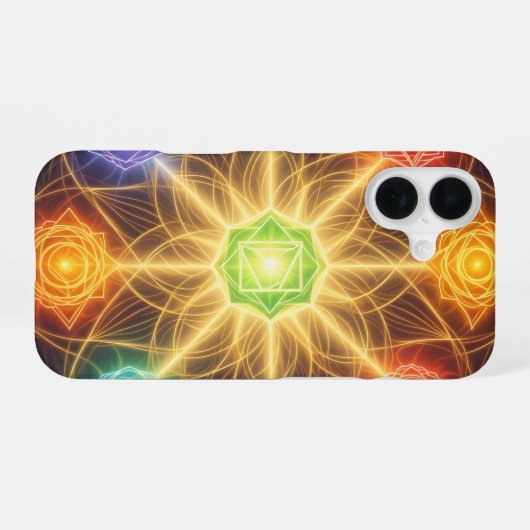 The 7 Chakras´4 iPhone 16ケース (裏面横)