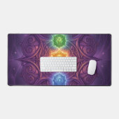 The 7 Chakras´5 デスクマット (キーボード&マウス)