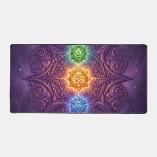 The 7 Chakras´5 デスクマット (正面)