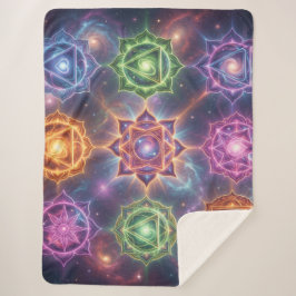 The 7 Chakras´6 シェルパブランケット