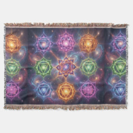 The 7 Chakras´6 スローブランケット