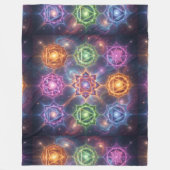 The 7 Chakras´6 フリースブランケット (正面)