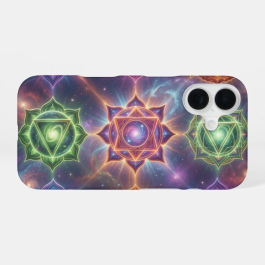 The 7 Chakras´6 iPhone 16ケース (裏面横)