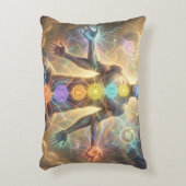 The 7 Chakras´7 アクセントクッション (正面(垂直))