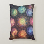 The 7 Chakras´8 アクセントクッション (正面(垂直))