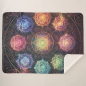 The 7 Chakras´8 シェルパブランケット (正面(横))