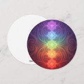 The 7 Chakras´9 シーズンカード (正面/裏面)