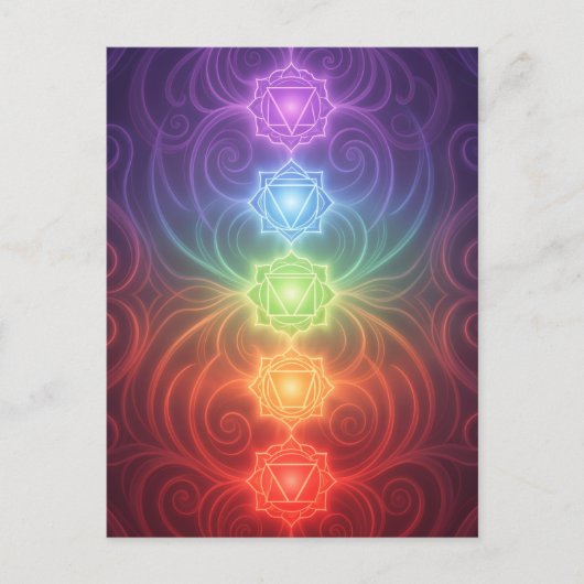 The 7 Chakras´9 シーズンポストカード (正面)