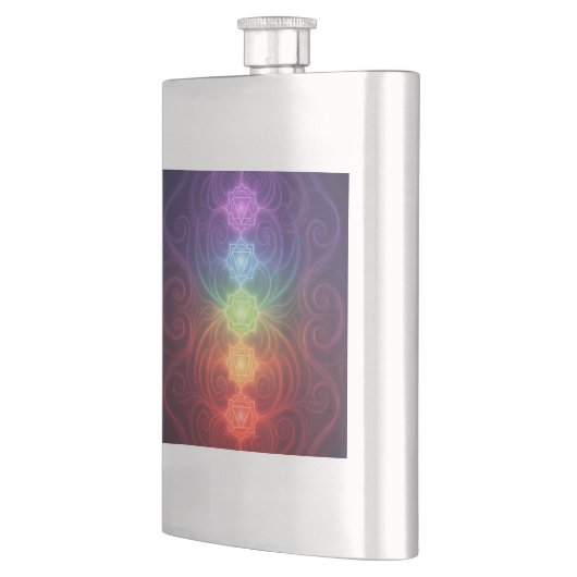 The 7 Chakras´9 フラスク (左)