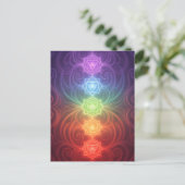 The 7 Chakras´9 ポストカード (スタンド正面)